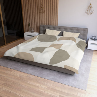 Microfiber Duvet Cover Boho Style, Design 74