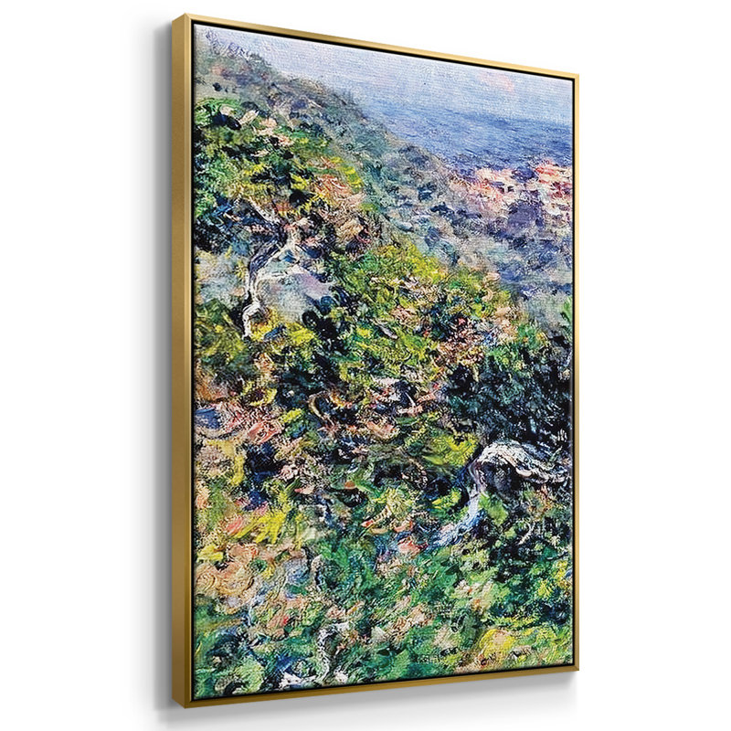 Bordviera, View, 1884 3 pièces, Or, H 36 po x l 75 po x P 2 po