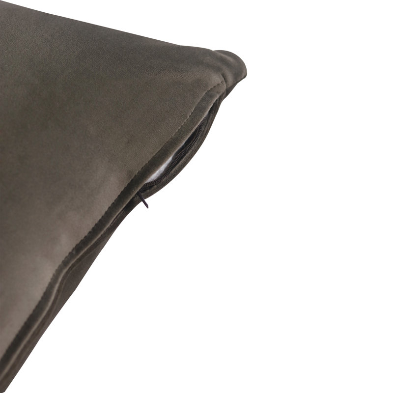 Davos Square Pillow Cover, Stone
