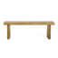 Banc en bois naturel