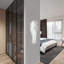 Mittal Aluminium LED Flush Mounted Sconce