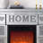 Acrylic Diamond Mirror Fireplace Cabinet, TV Fireplace Cabinet