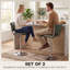 Swivel Upholstered Bar Stool-136959922