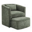 Fauteuil demi-tonneau avec pouf avec rangement Lane (ensemble de 2)-767963555