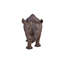 Statue de rhinocéros grandeur nature