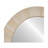 Ivory Bone Round Mirror
