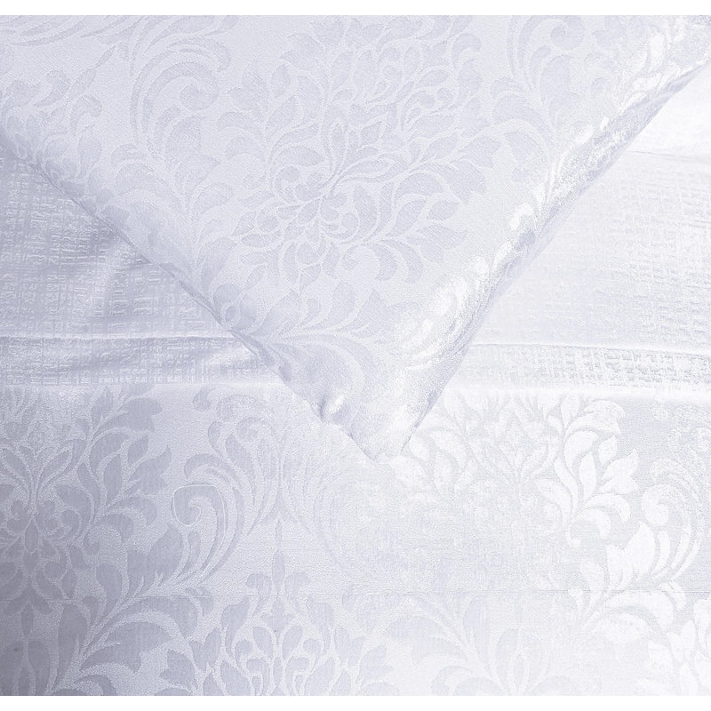 Duvet Cover, Double Duvet Cover + 2 Pillowcase, White