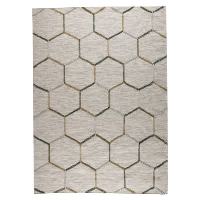 Legault Wool Geometric Indoor Rug