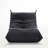 Faux Leather Memory Foam Bean Bag Chair-1505418797
