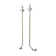 Vintage Double Offset Bath Supply