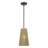 Aurea 1 Light English Bronze Pendant