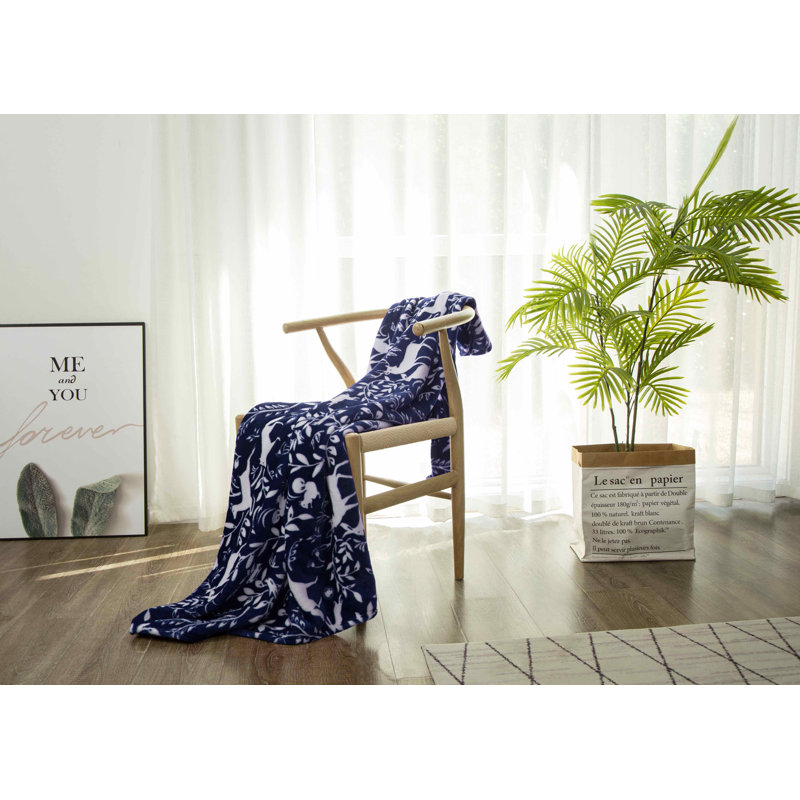 Throw Blanket, Blue