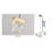Transitional 1 Light LED Crystal Shade Pendant