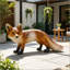 Figurine réaliste renard roux