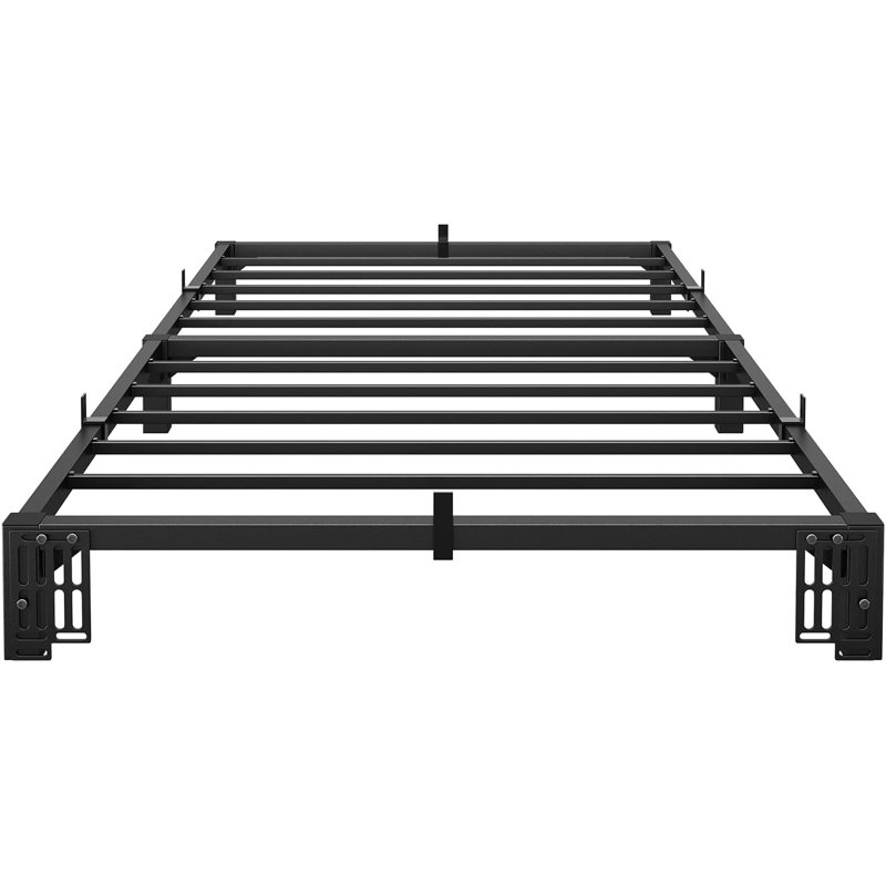 Structure de lit plateforme simple en métal 6 po, capacité de 800 lb sans outil