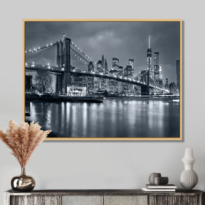 Panorama New York City at Night - Photographic