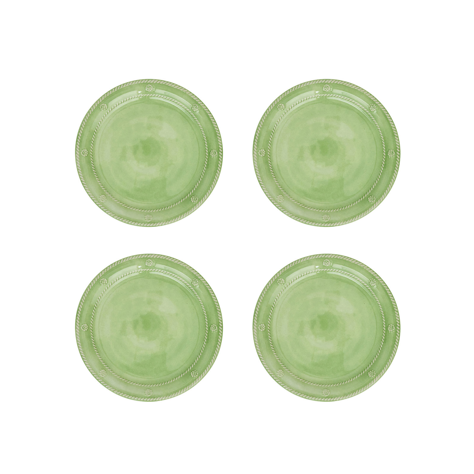 Berry & Thread Melamine Dessert/Salad Plate, Seagrass
