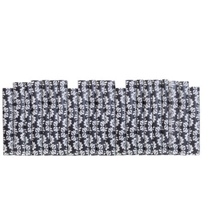 Slate Damask Wrapped: Color By The Foot
