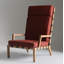 Strap Outdoor Teak Lounge Chair