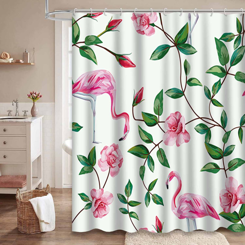 Rideau de douche imperméable avec 12 crochets, L 72 po x l 72 po