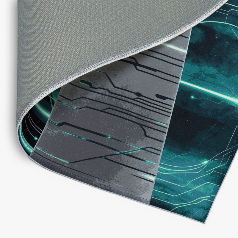 Orbit Layers Indoor And Outdoor Area Rug, Rectangle 3' x 5'