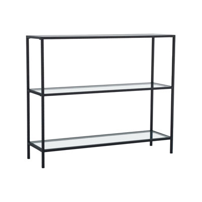 Aariyana 100 cm W Glass Shelving Unit