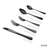 Luly Reflective 60-Piece Colored Stainless Steel Flatware Set-115303345