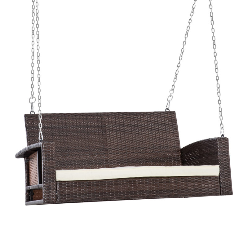 Abderrahmane 2 Person Porch Swing