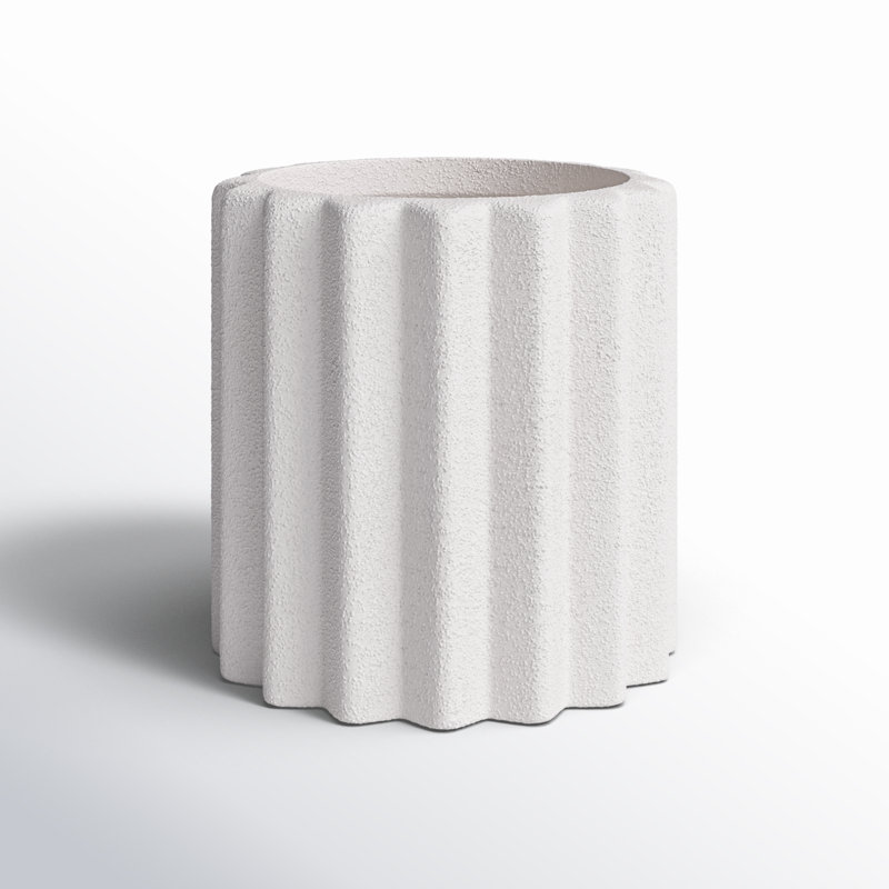 Parr Handmade Ceramic Pot Planter, 7" H x 6.75" W x 6.75" D