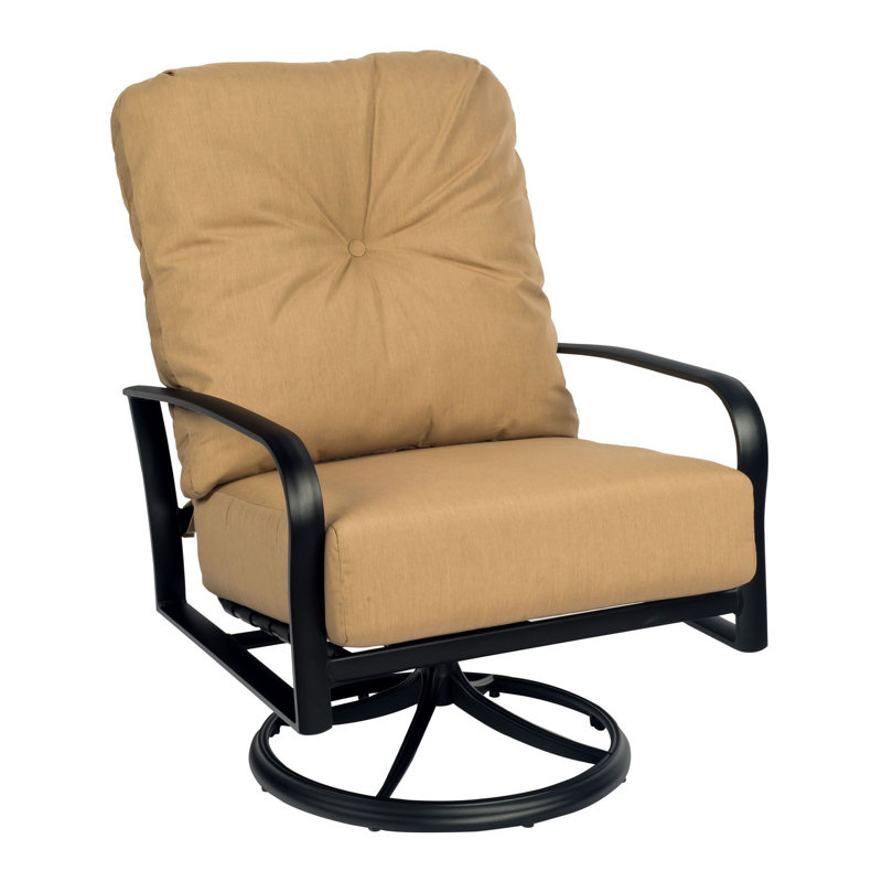 Chaise longue pivotante Big Man's, Tissu spa, Graphite