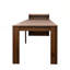 Table de salle à manger extensible moderne avec rangement-969230071