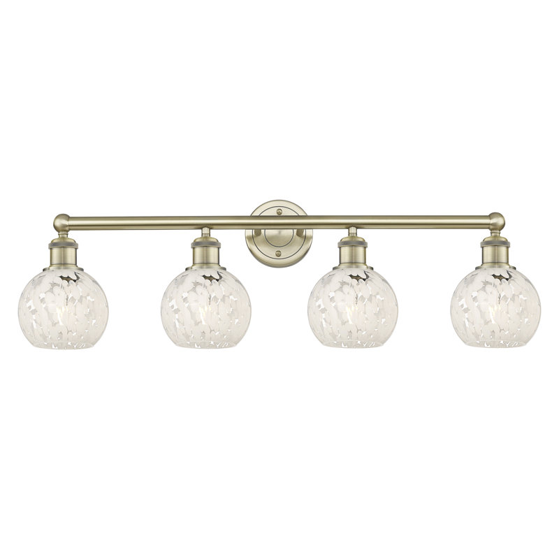 Beppino 4 - Light Dimmable Vanity Light, Antique Brass