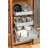 Rev-A-Shelf Wood Trim to Fit Drawer Peg Board Insert with Vinyl Coating (Pegs Sold Separately)-20984412