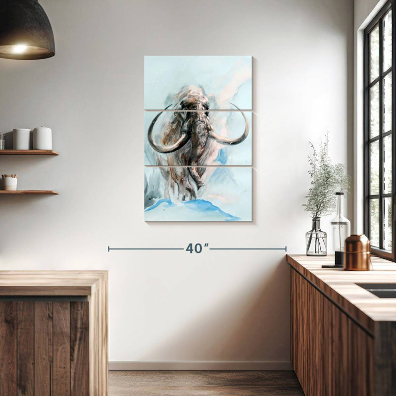 Brampt Mammoth, 38" H x 24" W