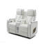 Causeuse inclinable, blanc-2103663577