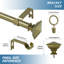 Tringle à rideaux simple ajustable Plemmons-303120788-303120791