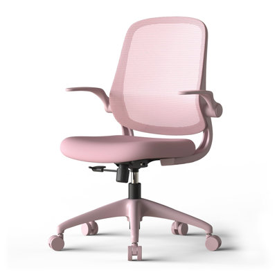Ergonomic Office Chair with Flip-Up Arms, Mesh Desk Chair, home office chair computer chair ergonomic desk chair lumbar support chair rolling swivel chair