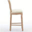 Ensemble de 2 tabourets de bar en bois massif avec tabourets de cuisine en bois massif
