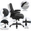 Chaise de bureau pivotante Hercules Hound
