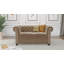 Chesterfield Hanna Sofa Set 3+2+1 Made of Velvet Fabric with Solid Wood Legs-582354250