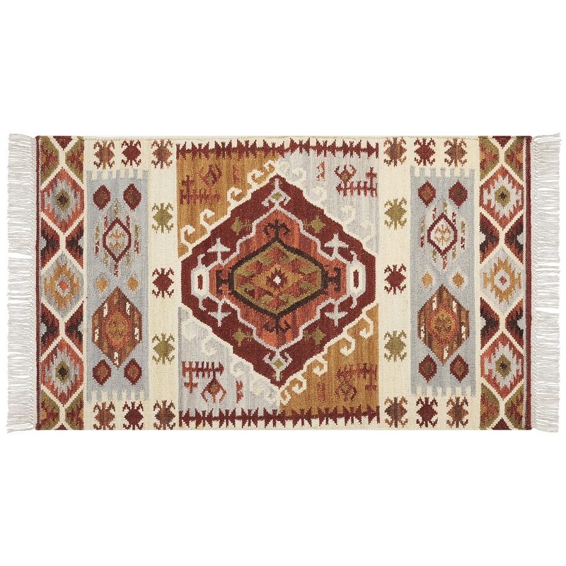Billib Southwestern Hand Woven Area Rug, Rectangle 80 x 150cm