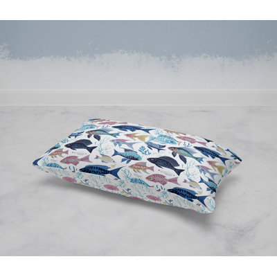 Fish Paradise  Rectangular Throw Pillow