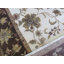 Tapis de zone en laine brun/blanc 6 pi 2 po x 9 pi 4 po one-of-kind-noué la main Beane