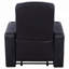 Fauteuil inclinable rembourré avec porte-gobelet