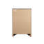 Commode verticale avec panneau décoratif et boutons ronds-1844849488