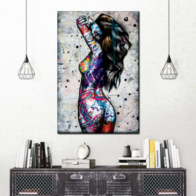 Impression sur toile Body Art