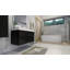 Meuble-lavabo mural simple de 42 po Carnetta-1835688224