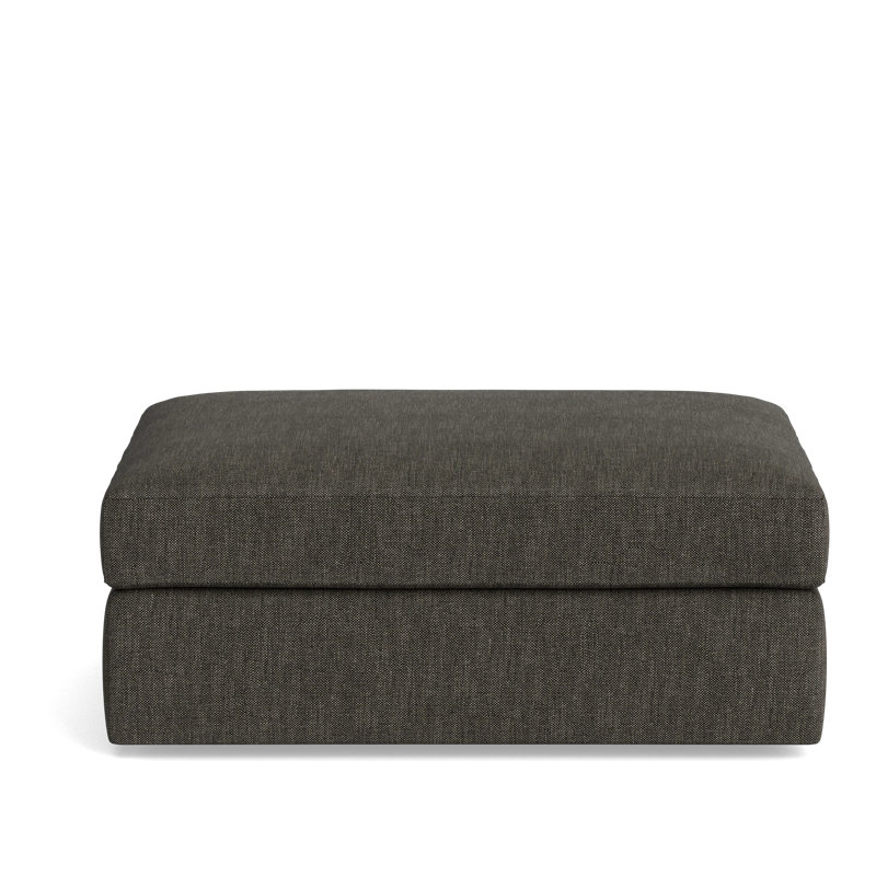 The OG Ottoman, Performance Weave - Onyx