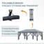 Tente avec auvent Pop Up Outsunny-1682399861