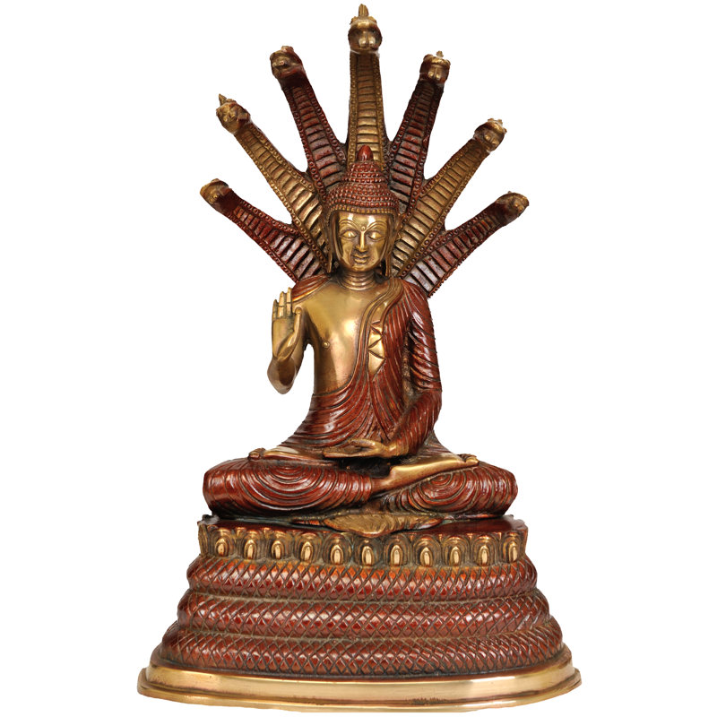 Bouddha sous le serpent Muchalinda